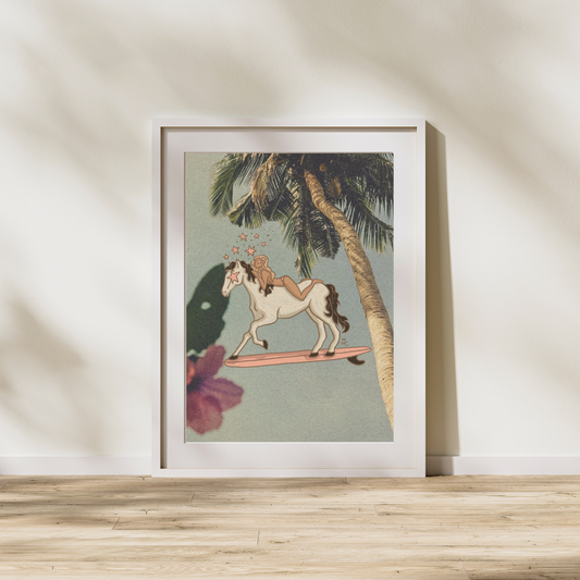 Oh Yea? Well my horse can surf...