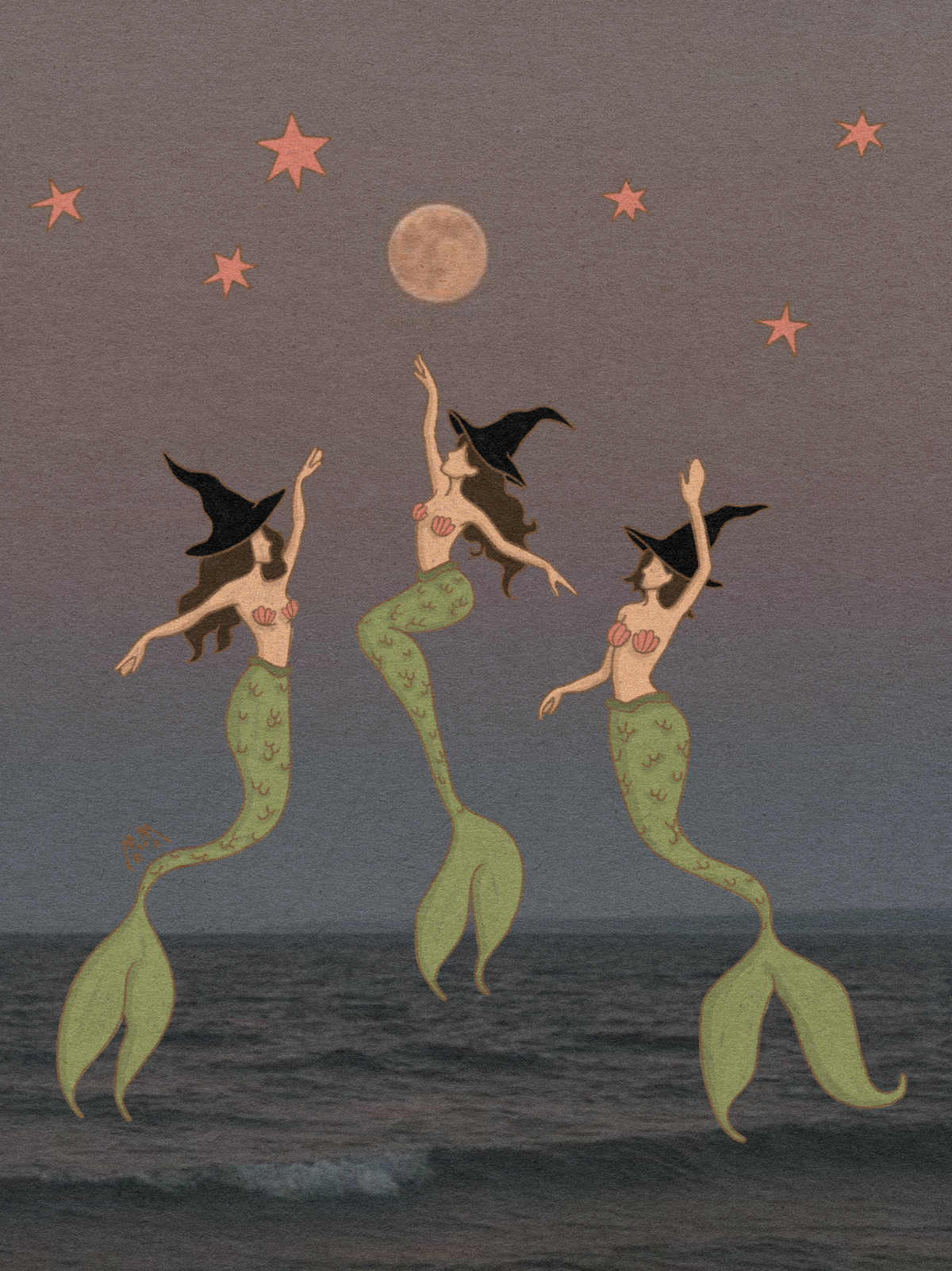 Sisters of the Moon (Purple)